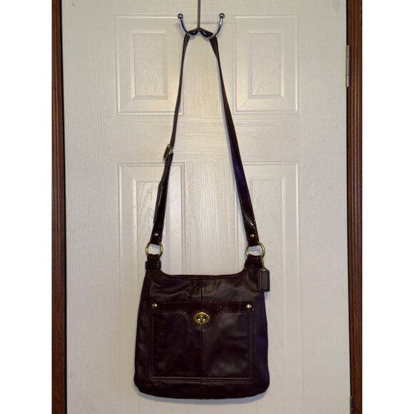 Coach Brown Penelope Crossbody Shoulder Bag No F1168-F16533 - Picture 1 of 16